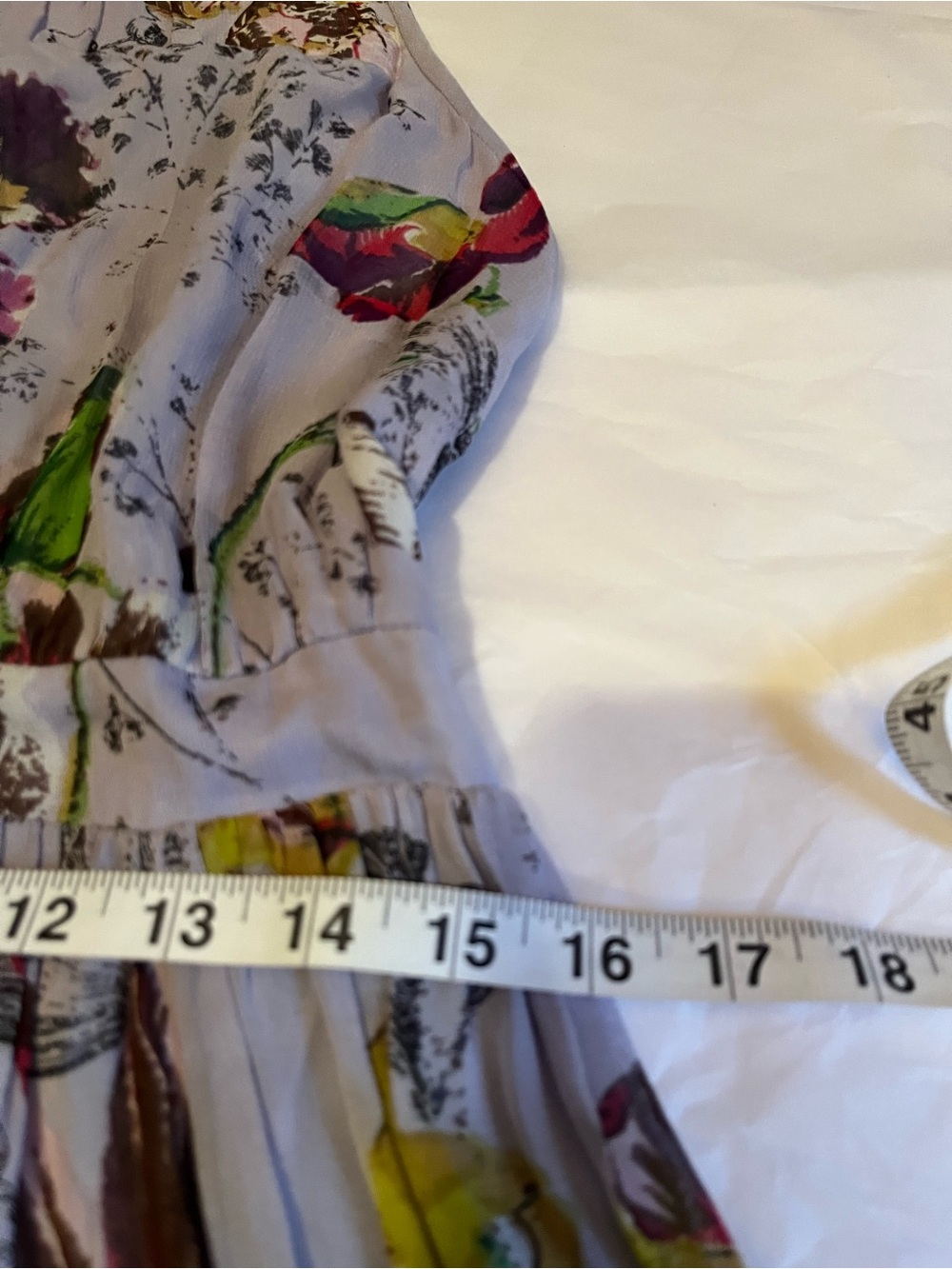 NWOT Anthropologie size 6 Hermia midi dress in lilac floral - Picture 9 of 11